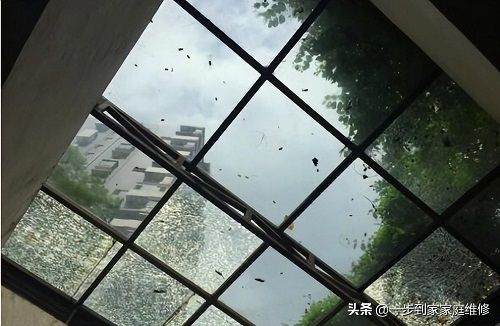 武汉神盾防水补漏：玻璃阳光房顶漏雨怎么补漏