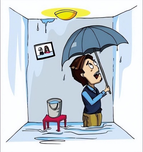 房屋漏水怎么办？是自己修还是等维修基金？