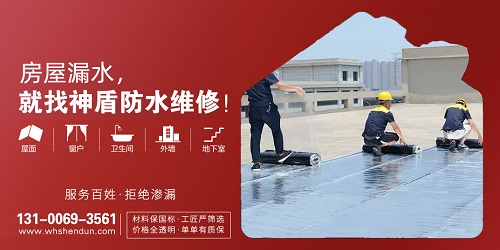 治标更治本 武汉别墅漏水就选神盾家庭防水维修服务